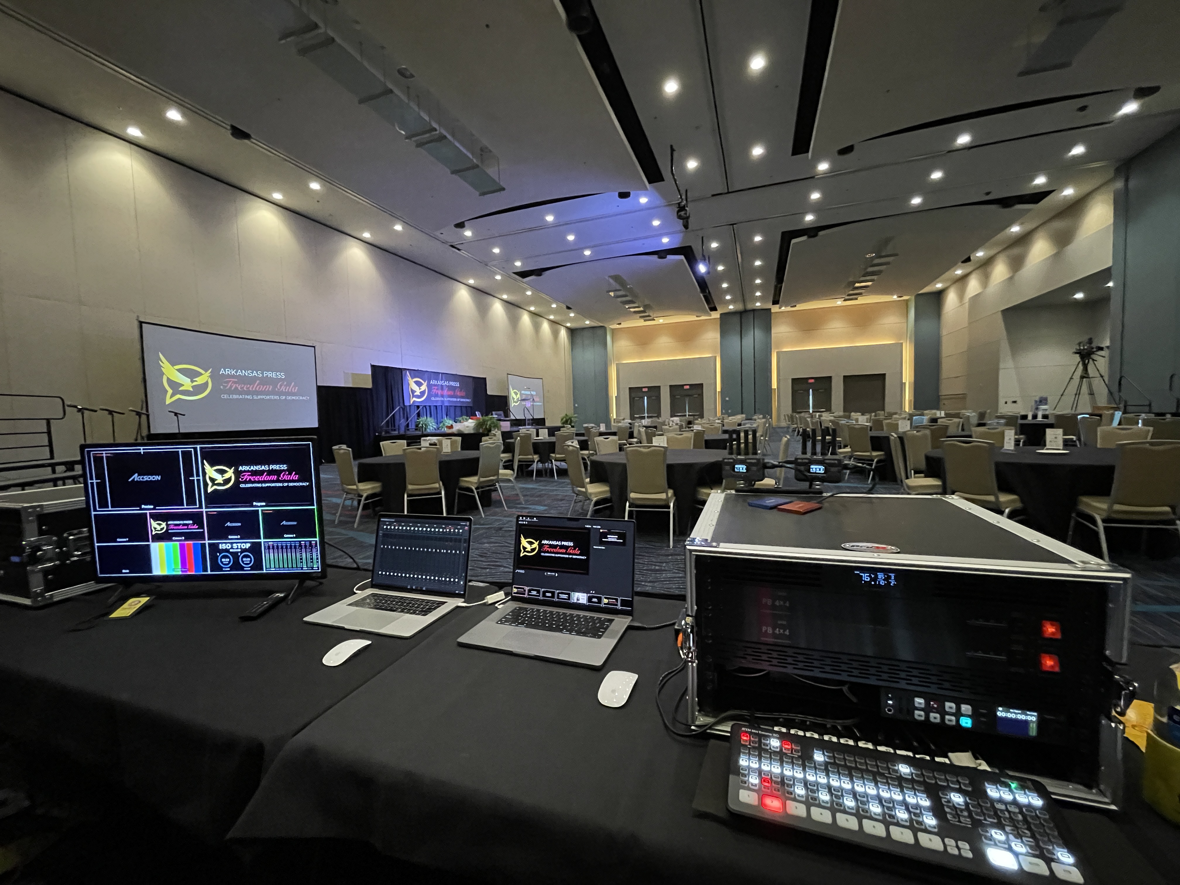 Event production Arkansas Statehouse and Convention Center