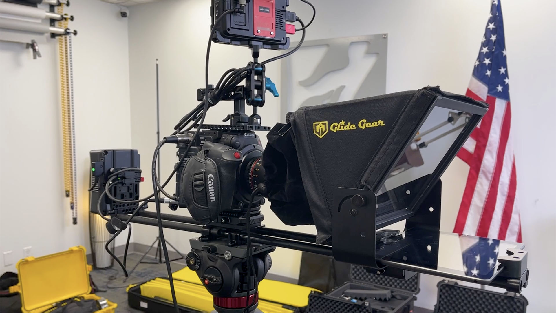 green screen camera set up, A cam