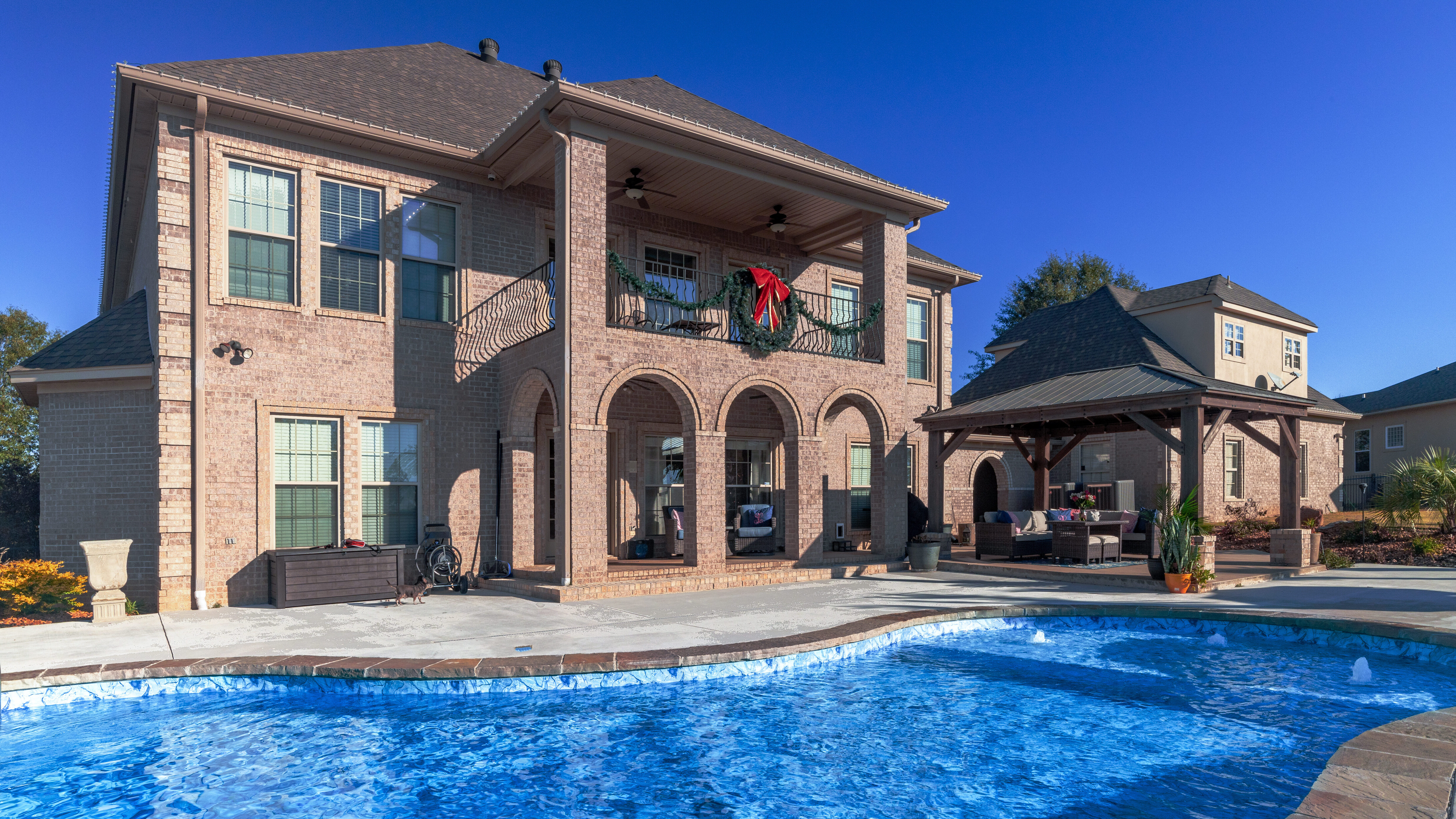 Home Exterior with Pool