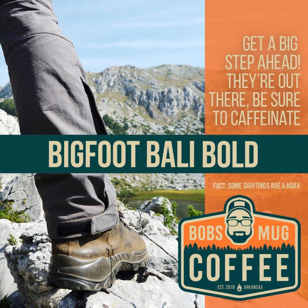 Bobs Mug Coffee Social Media Post Bigfoot Bali Bold