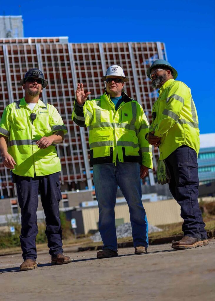 Construction Crew on site